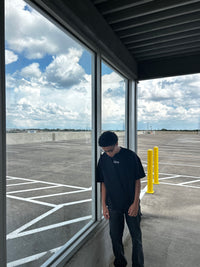 ANGEL WINGS CROSS BLACK