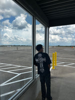 ANGEL WINGS CROSS BLACK